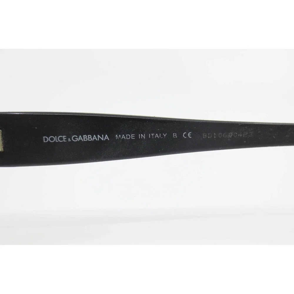 Dolce & Gabbana DG3125 501 Black Oval Eyeglass Frames Womens Italy 50-16-135